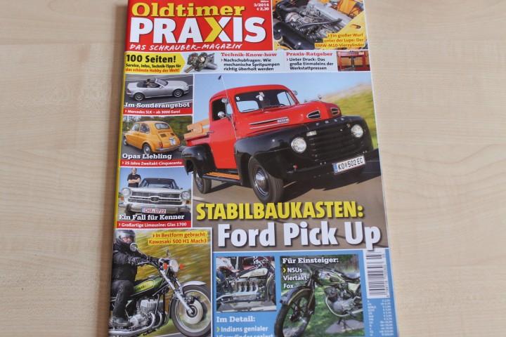 Deckblatt Oldtimer Praxis (03/2014)